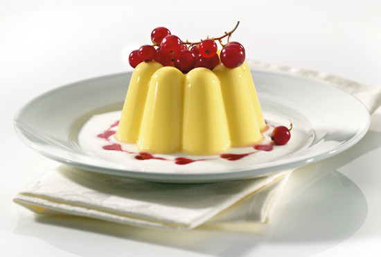 Vanille-Pudding. Ein Produkt der Agrano AG